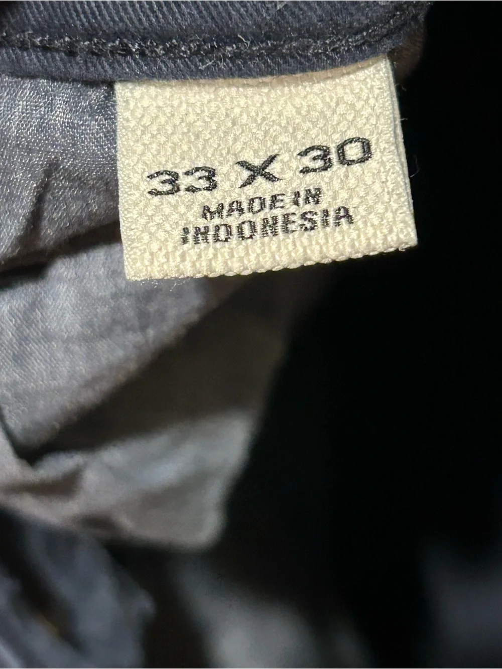 Flint and Tinder Tapered Fit Chino Navy Pants , size 33/30